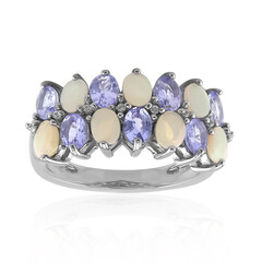 Welo Opal Silver Ring