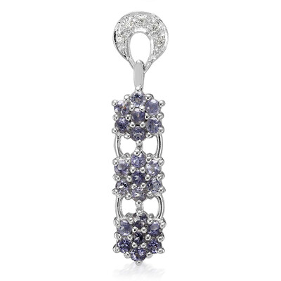 Orissa Iolite Silver Pendant