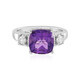 Moroccan Amethyst Silver Ring