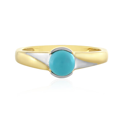 Sleeping Beauty Turquoise Silver Ring