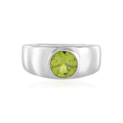 Arizona Peridot Silver Ring