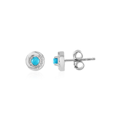 Turquoise Silver Earrings