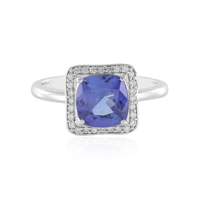 14K AAA Tanzanite Gold Ring (AMAYANI)