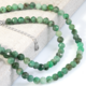 Brazilian Emerald Silver Necklace