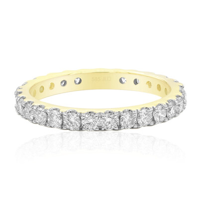 14K SI1 (G) Diamond Gold Ring (Annette)