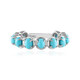 Sleeping Beauty Turquoise Silver Ring (Faszination Türkis)