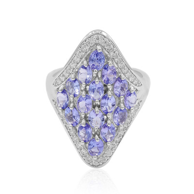 Tanzanite Silver Ring