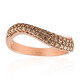 9K SI1 Argyle Rose De France Diamond Gold Ring (Annette)