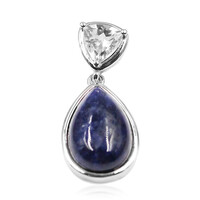 Sodalite Silver Pendant