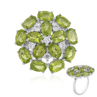 Peridot Silver Ring