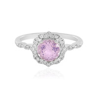 Kunzite Silver Ring