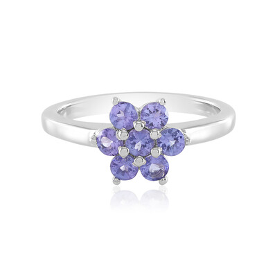 Tanzanite Silver Ring