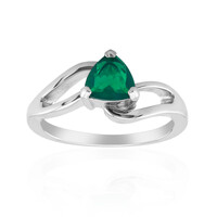 Green Opal Silver Ring