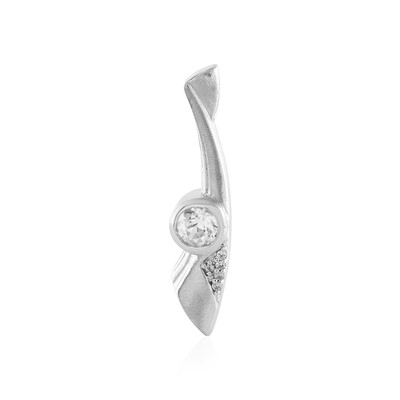 Zircon Silver Pendant (MONOSONO COLLECTION)