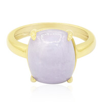 Lavender Jadeite Silver Ring