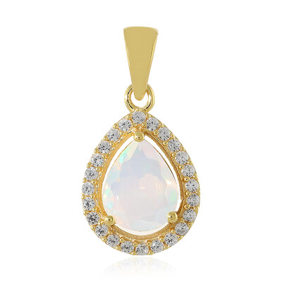 Welo Opal Silver Pendant