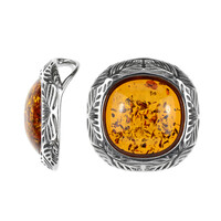 Baltic Amber Silver Pendant