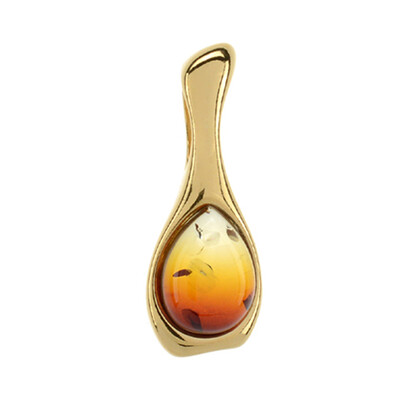 Baltic Amber Silver Pendant (dagen)