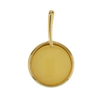 Baltic Amber Silver Pendant