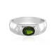 Russian Diopside Silver Ring