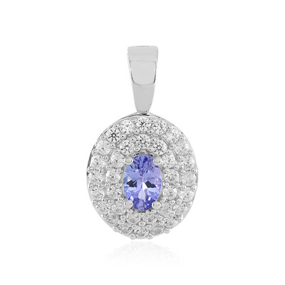 Tanzanite Silver Pendant