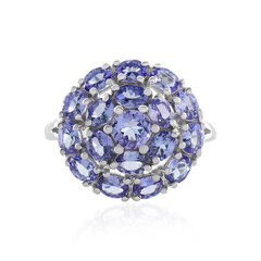 Tanzanite Silver Ring