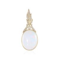 14K AAA Welo Opal Gold Pendant (AMAYANI)