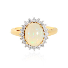 Welo Opal Silver Ring