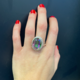 Mystic Quartz Silver Ring