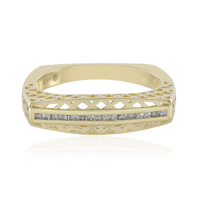 9K I2 (J) Diamond Gold Ring (Ornaments by de Melo)