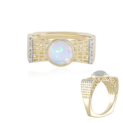 9K Welo Opal Gold Ring (Ornaments by de Melo)