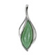 Green Quartz Silver Pendant (dagen)