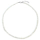 Rainbow Moonstone Silver Necklace