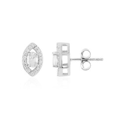 Zircon Silver Earrings