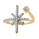 9K SI1 (G) Diamond Gold Ring (Annette)