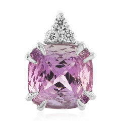 Rose de France Amethyst Silver Pendant (PHANTASIA)