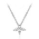 Zircon Silver Necklace