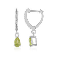 Sphene Silver Earrings