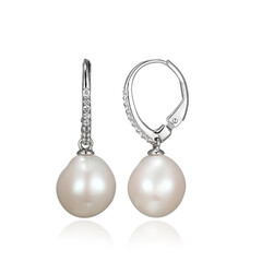 Freshwater pearl Silver Earrings