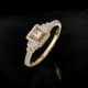 9K I3 Argyle Cognac Diamond Gold Ring (Mark Tremonti)