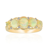 10K AAA Welo Opal Gold Ring