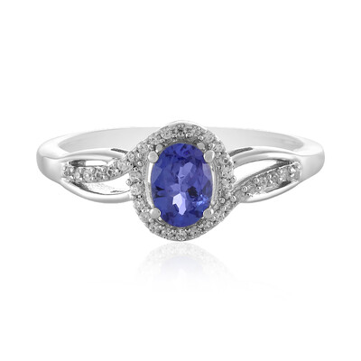 Tanzanite Silver Ring