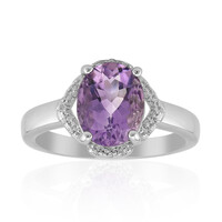 Amethyst Silver Ring