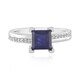 Madagascar Blue Sapphire Silver Ring