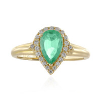 9K Ethiopian Emerald Gold Ring