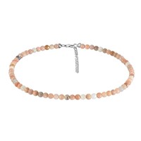 Moonstone Silver Necklace