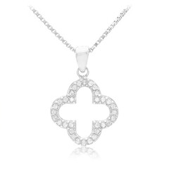 Zircon Silver Necklace