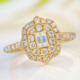 14K SI1 (H) Diamond Gold Ring (CIRARI)