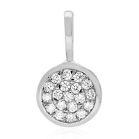 14K SI1 (H) Diamond Gold Pendant