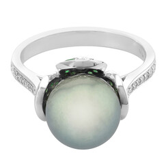 10K Tahitian Pearl Gold Ring